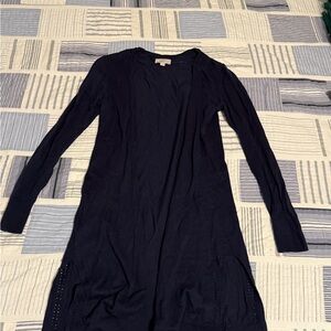 LOFT Navy Blue Cardigan